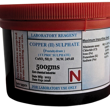 Copper (II) Sulphate(500gms)
