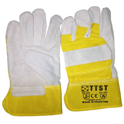 Cotton leather gloves - Chemolife Limited