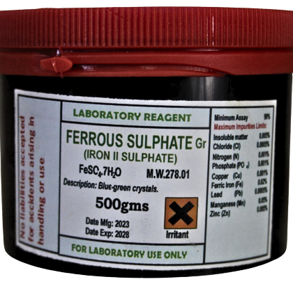 Ferrous Sulphate 500 gms