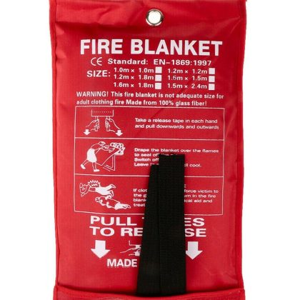 Fire Blanket 1.2m by 1.2m - Chemolife Limited