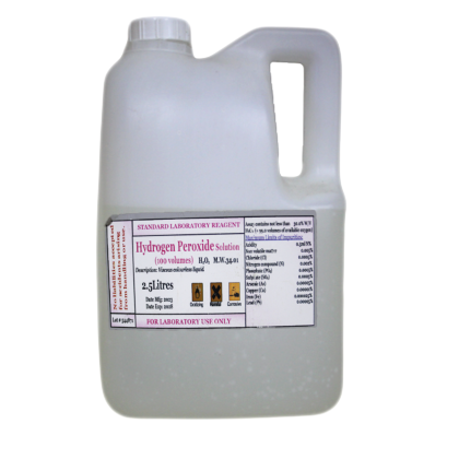 Hydrogen Peroxide 2.5 litres