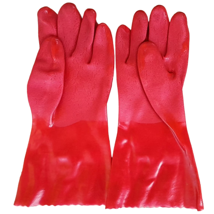 PVC gloves with grip - Chemolife Limited