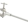Clamp Retort - 3 Prong, Chrome plated