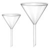 Clear Glass Funnel 150mm