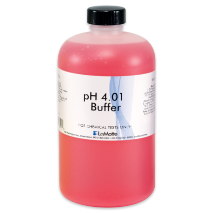 Color Coded pH 4.01 Buffer Solution, 500ml