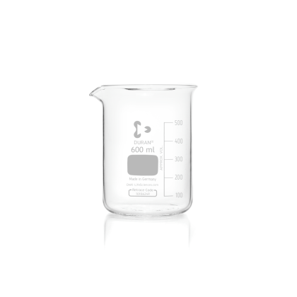 DURAN® Beaker, high form, with spout, 600 mL