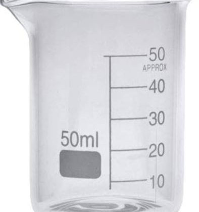 Glass Beaker 50ml- Borosilicate