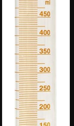 Measuring Cylinder 500ml Glass