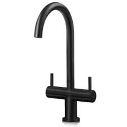 Swan neck WatervTap Black Superior 12" Griffchem price in kenya
