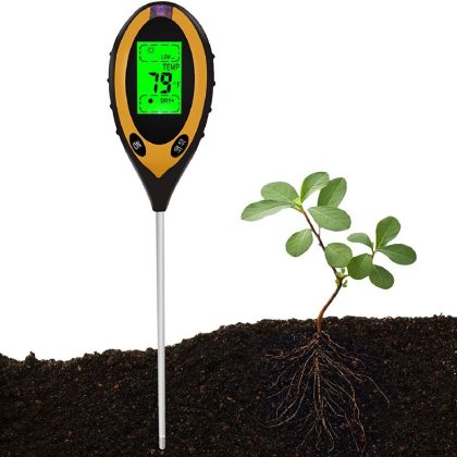 Digital 4 in 1 Soil Tester – humidity/ temperature/light / PH