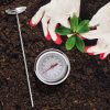 Soil Thermometer / Compost Thermometer / 50cm Probe / measuring Range 0°C to 120 °C